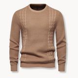 João - Sweater Tricô Patchwork