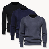 João - Sweater Tricô Patchwork