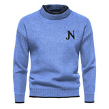 Sweater de Malha - Tecido de Mistura