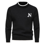 Sweater de Malha - Tecido de Mistura