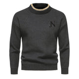 Sweater de Malha - Tecido de Mistura