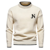 Sweater de Malha - Tecido de Mistura