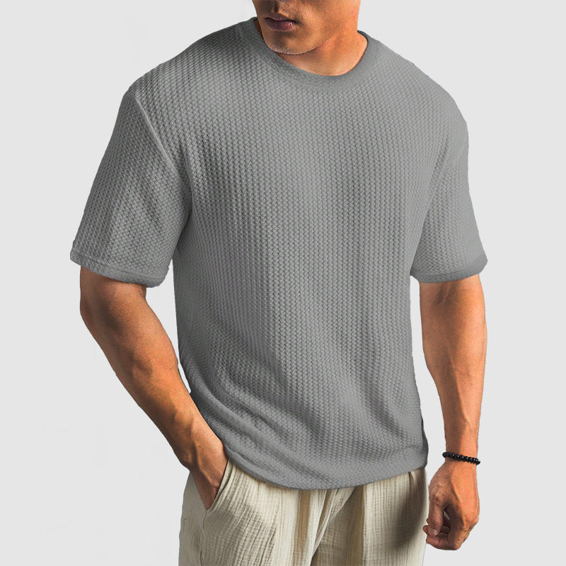 T-Shirt de Malha - Retenção de Forma
