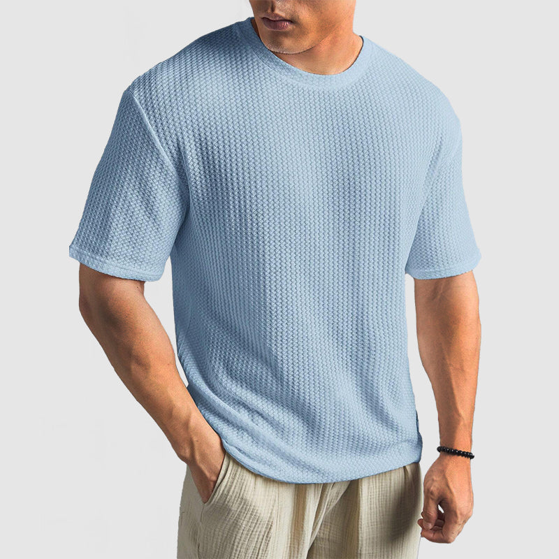 T-Shirt de Malha - Retenção de Forma