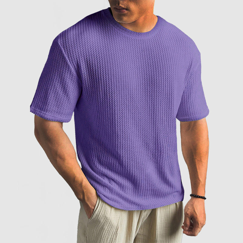 T-Shirt de Malha - Retenção de Forma