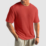 T-Shirt de Malha - Retenção de Forma