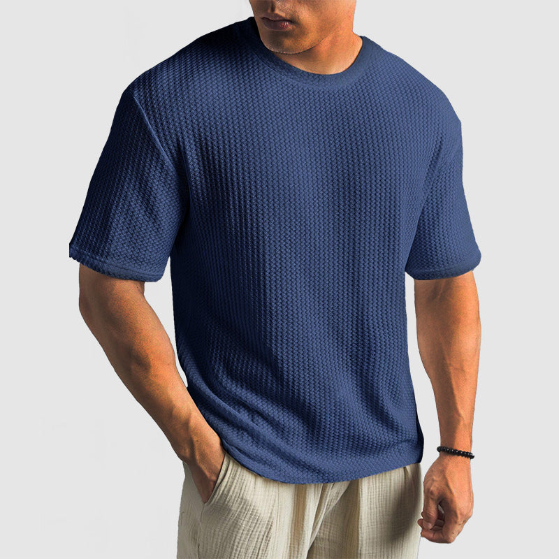 T-Shirt de Malha - Retenção de Forma