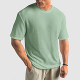T-Shirt de Malha - Retenção de Forma