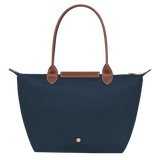 Bolsa Clássica - Tote Le Pliage Média, Azul Marinho