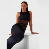 Lucinda - Vestido comprido de renda