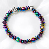 Pulseira Magnética com Charme de Pata
