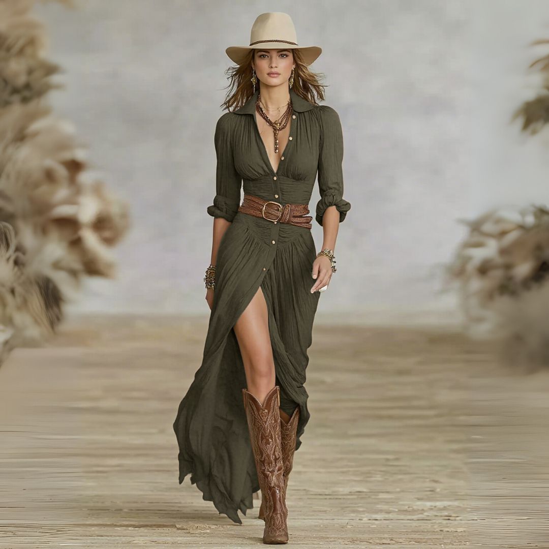 Sara - Vestido Maxi Chique