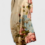 Ana - Vestido Fluido com Estampa