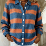 Livia | Cardigan de Tricot Listrado