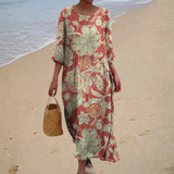 Robe longa fluida, chique e confortável