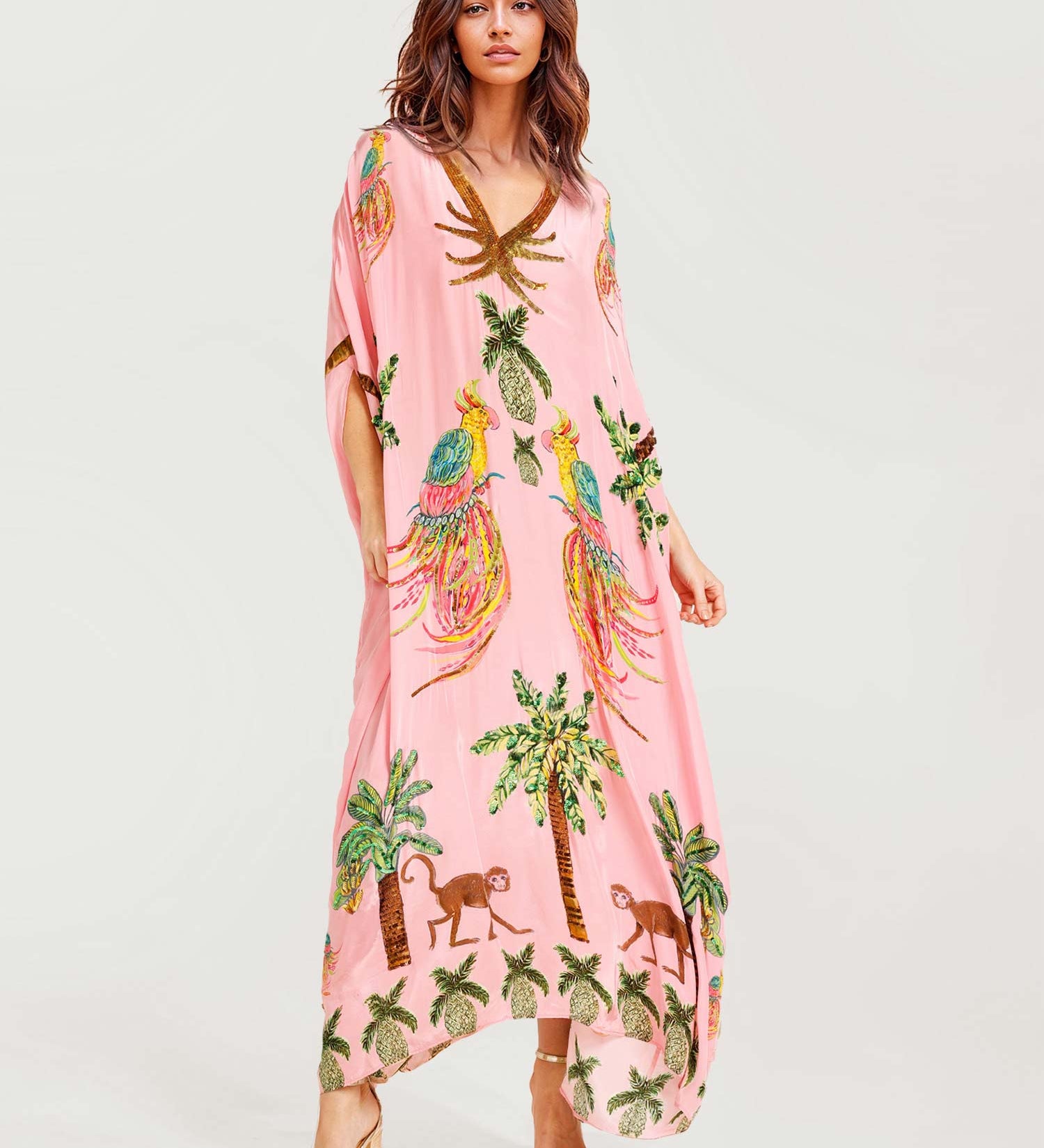 Alessandra - Vestido Longo Estampado