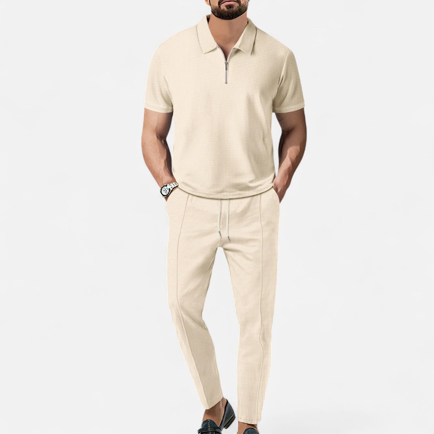Conjunto de Polo e Calças - Coordenado