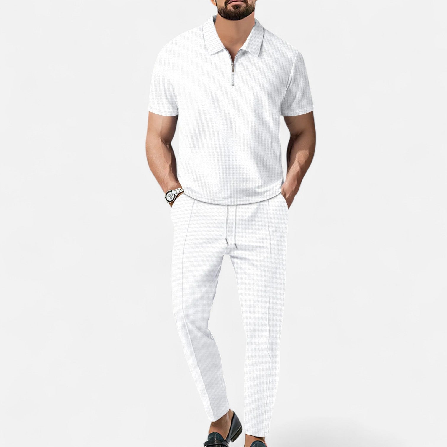 Conjunto de Polo e Calças - Coordenado