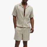 Conjunto Polo - Malha Texturizada