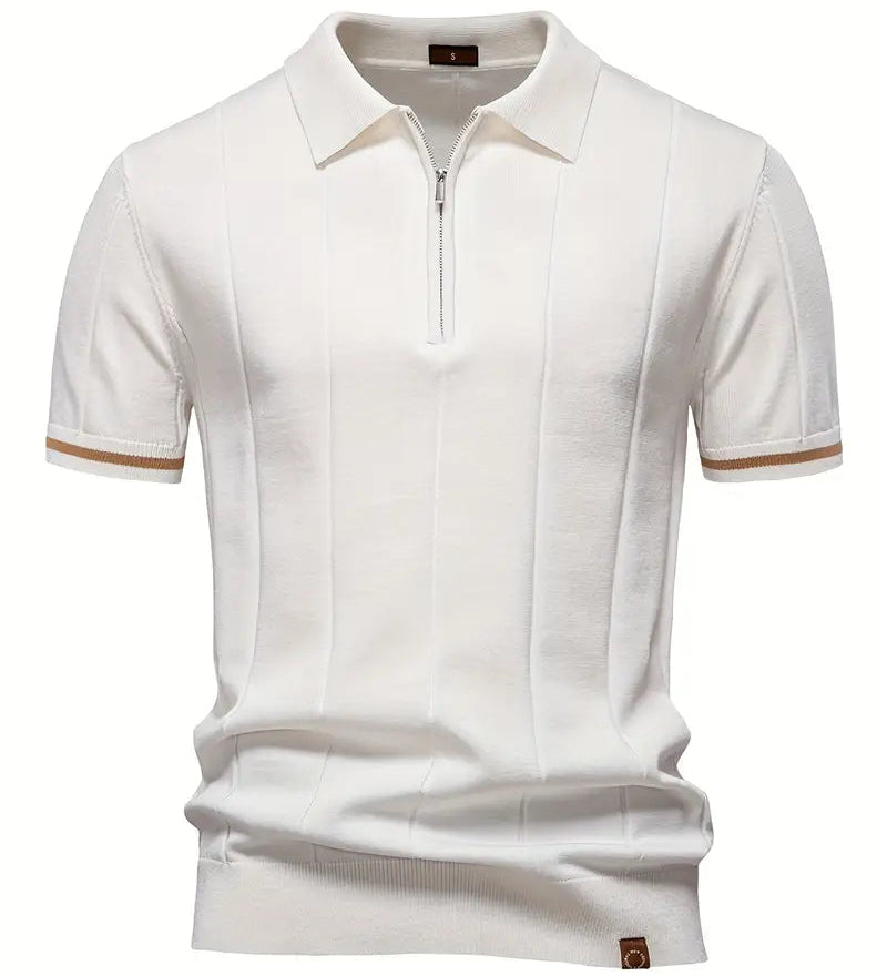 Camisa Polo - Mistura Poliéster Slim