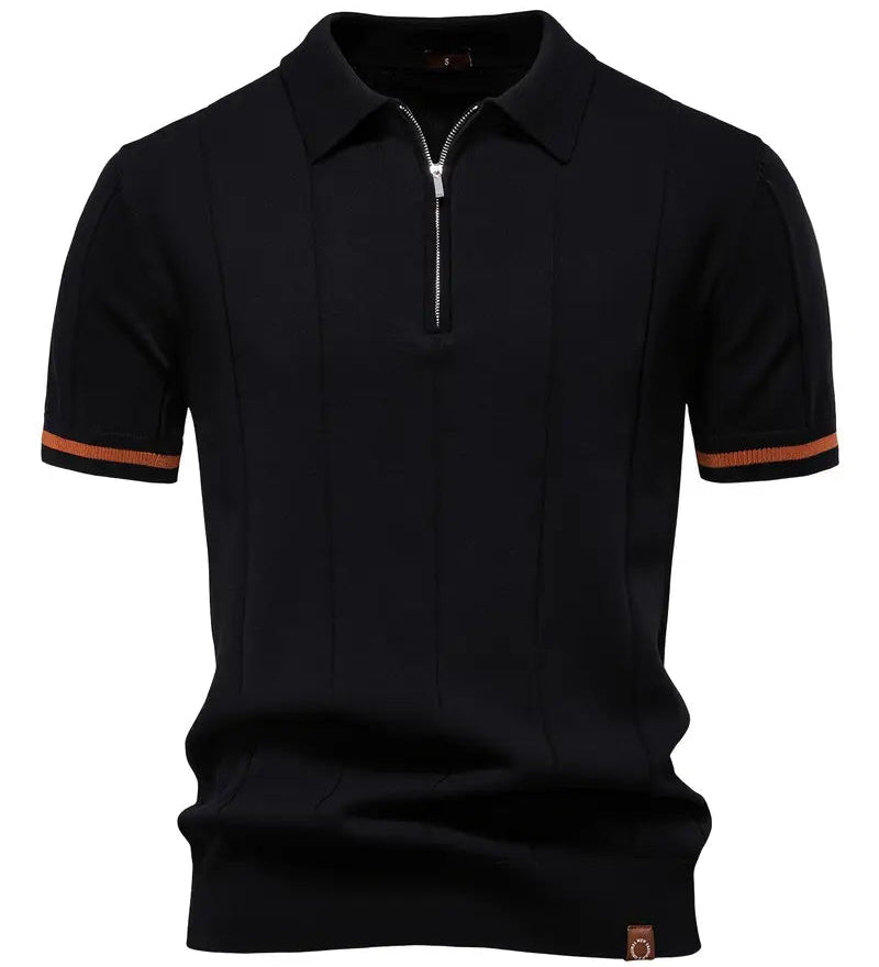 Camisa Polo - Mistura Poliéster Slim