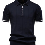 Camisa Polo - Mistura Poliéster Slim
