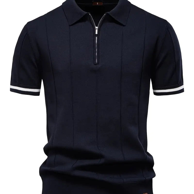 Camisa Polo - Mistura Poliéster Slim