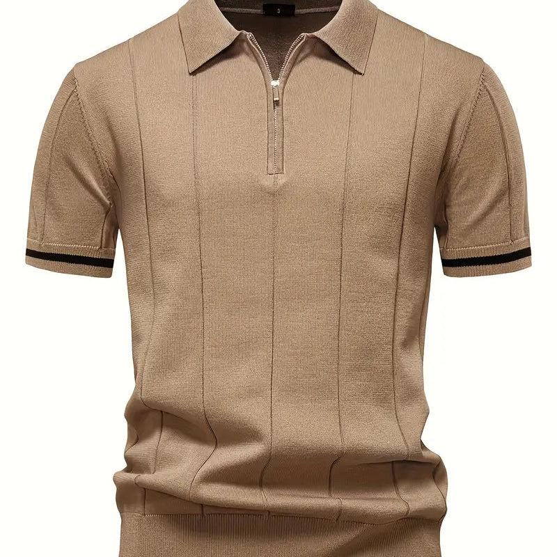 Camisa Polo - Mistura Poliéster Slim