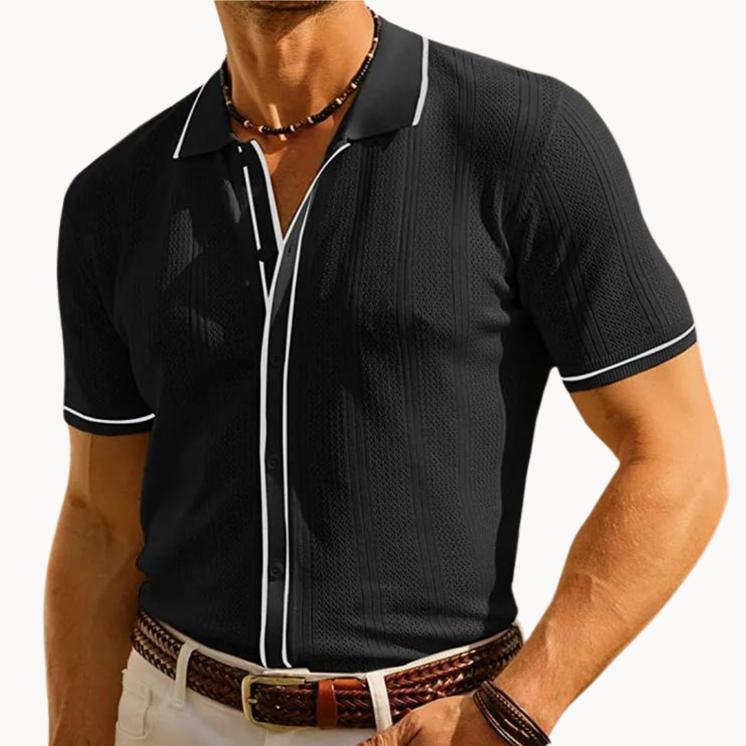 Camisa Polo - Manga Curta Respirável