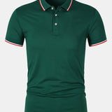 Camisa Polo - Fecho de Botão Malha
