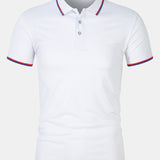 Camisa Polo - Fecho de Botão Malha