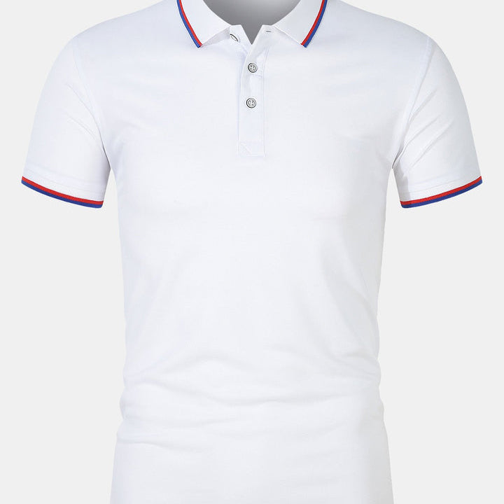 Camisa Polo - Fecho de Botão Malha
