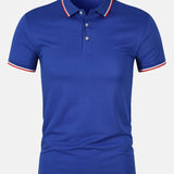Camisa Polo - Fecho de Botão Malha
