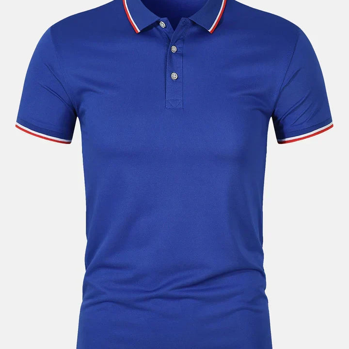 Camisa Polo - Fecho de Botão Malha
