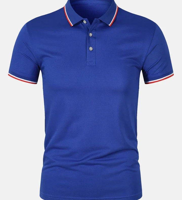 Camisa Polo - Fecho de Botão Malha