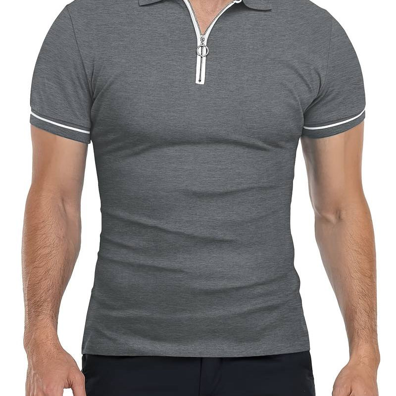 Camisa Polo - Gola com Zíper Respirável