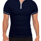 Camisa Polo - Gola com Zíper Respirável