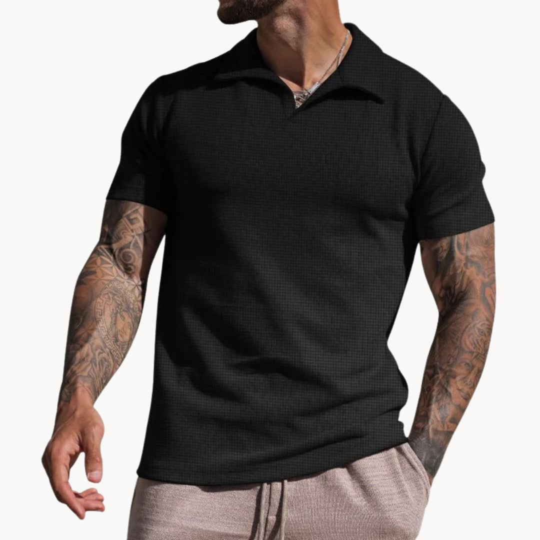 Polo - Fibras Tingidas Gola Johnny
