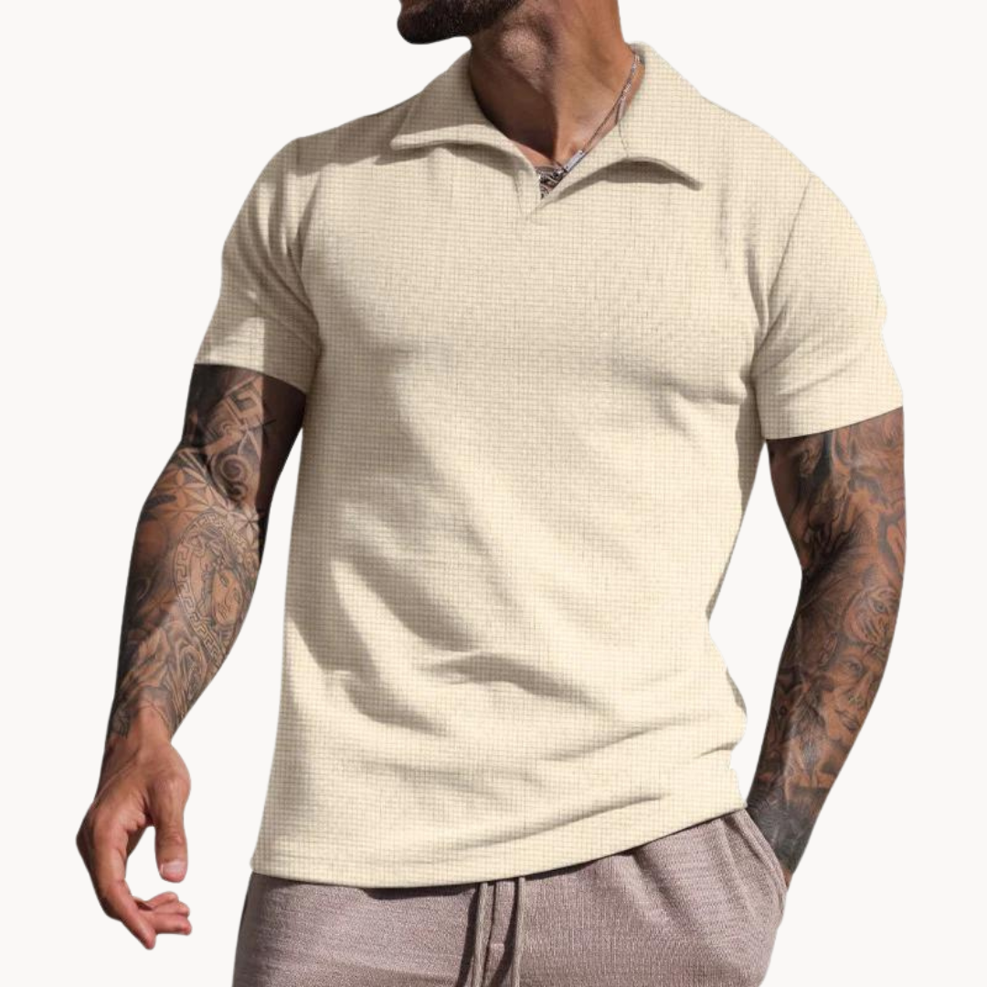 Polo - Fibras Tingidas Gola Johnny