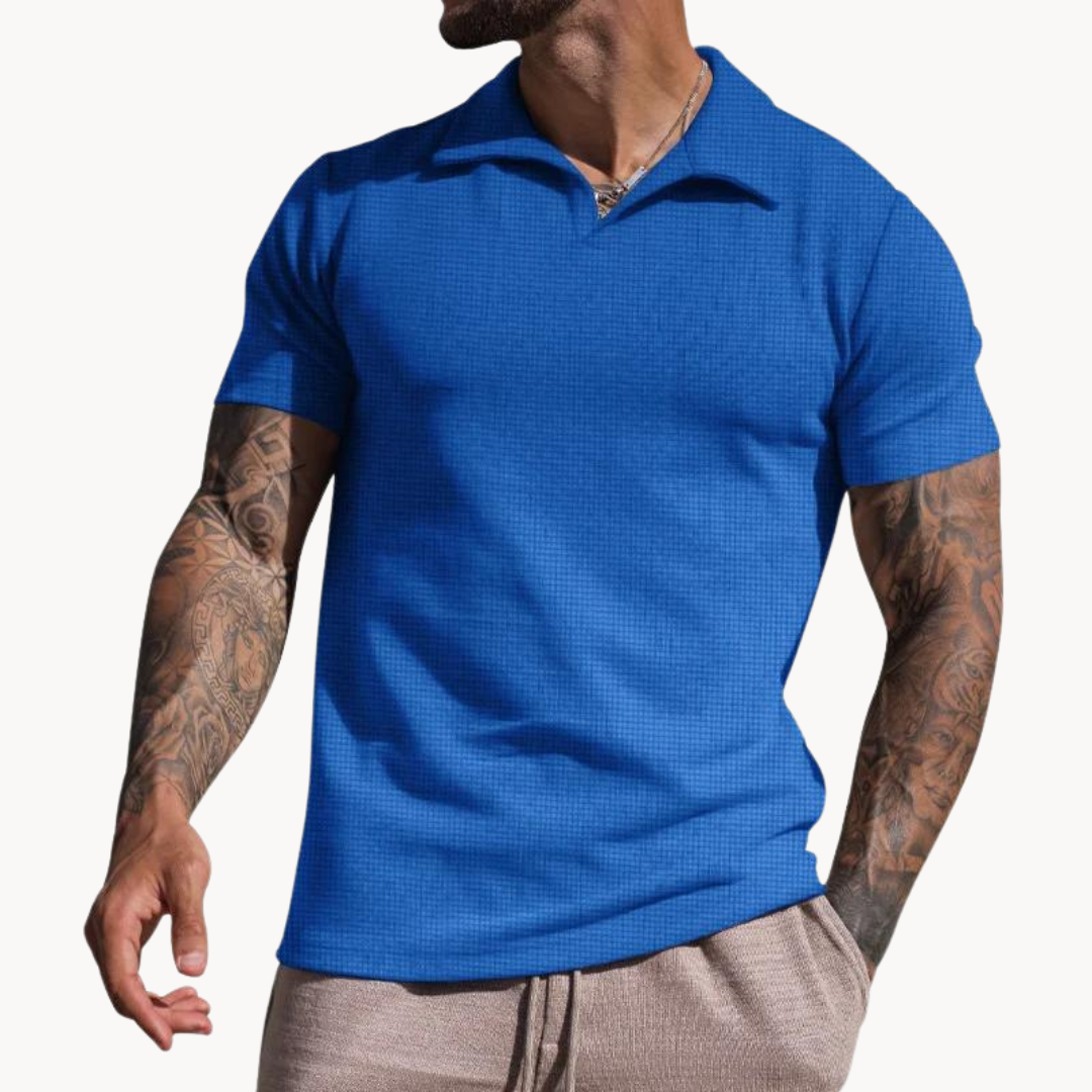 Polo - Fibras Tingidas Gola Johnny