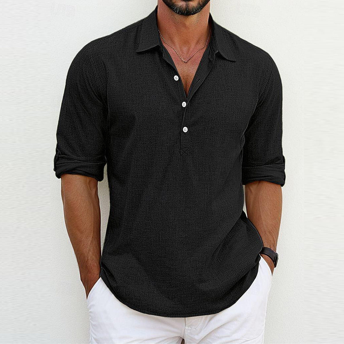 Camisa Polo em Poliéster - Clássico