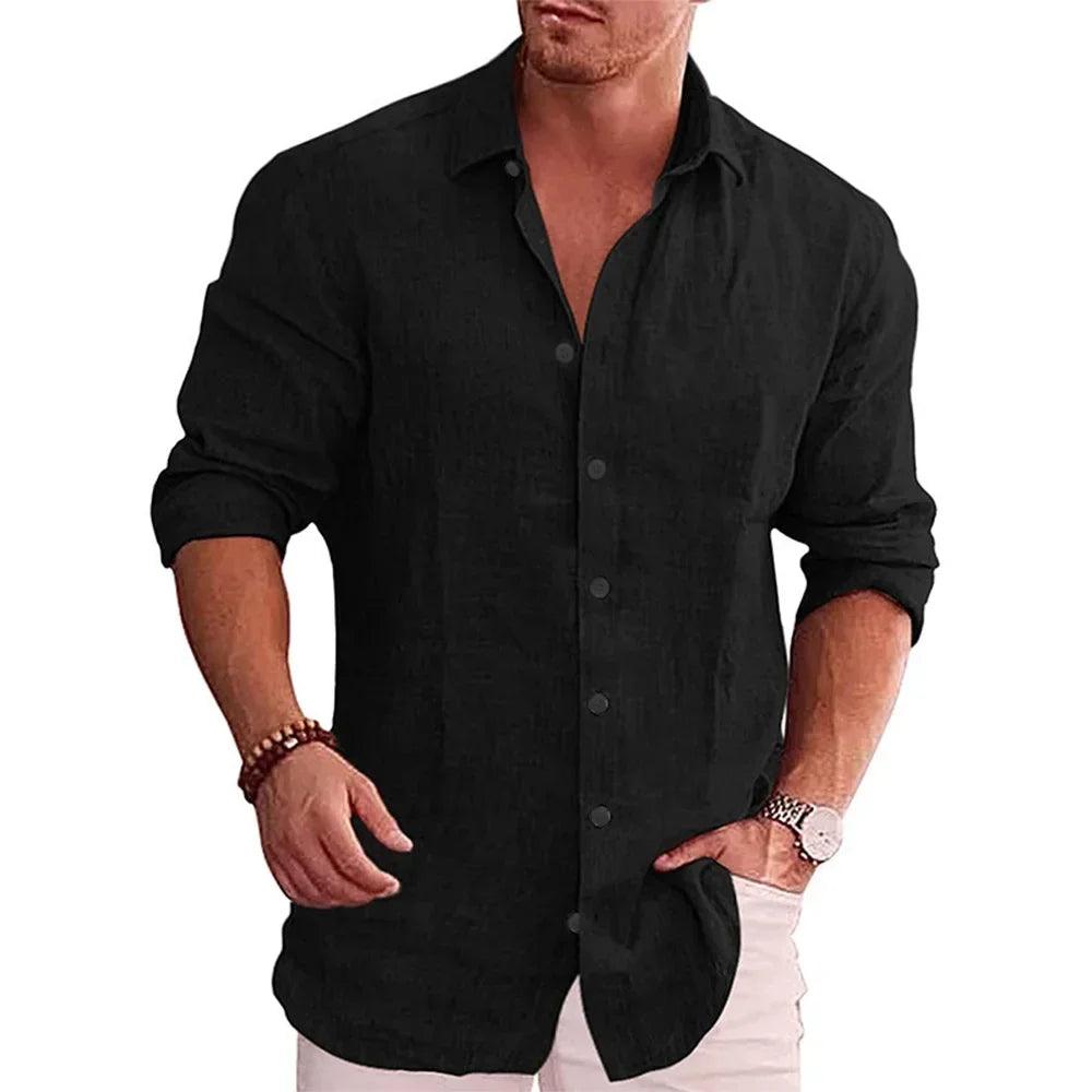 Camisa em Mistura de Poliéster - Reversível