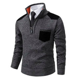 Pullover de Malha - Com Colarinho