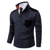 Pullover de Malha - Com Colarinho