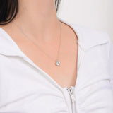 Colar Exclusivo em Prata Esterlina com Moissanite