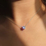 Pendura Solitário Elegante com Cristal