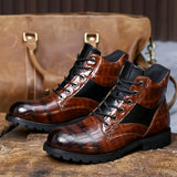 Afonso - Botas em Couro de Crocodilo