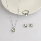 Conjunto de Joias Cube de Luxo