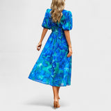 Clara - Vestido Midi Floral Elegante