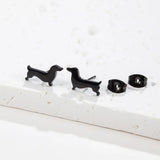 Brincos de Estudo de Dachshund